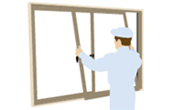 4.障子を建て込んで完成です。